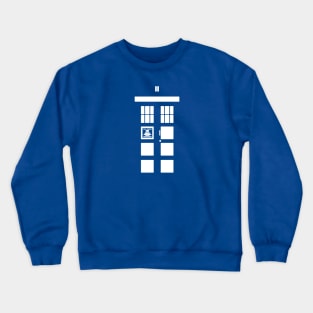 Minimal TARDIS Crewneck Sweatshirt